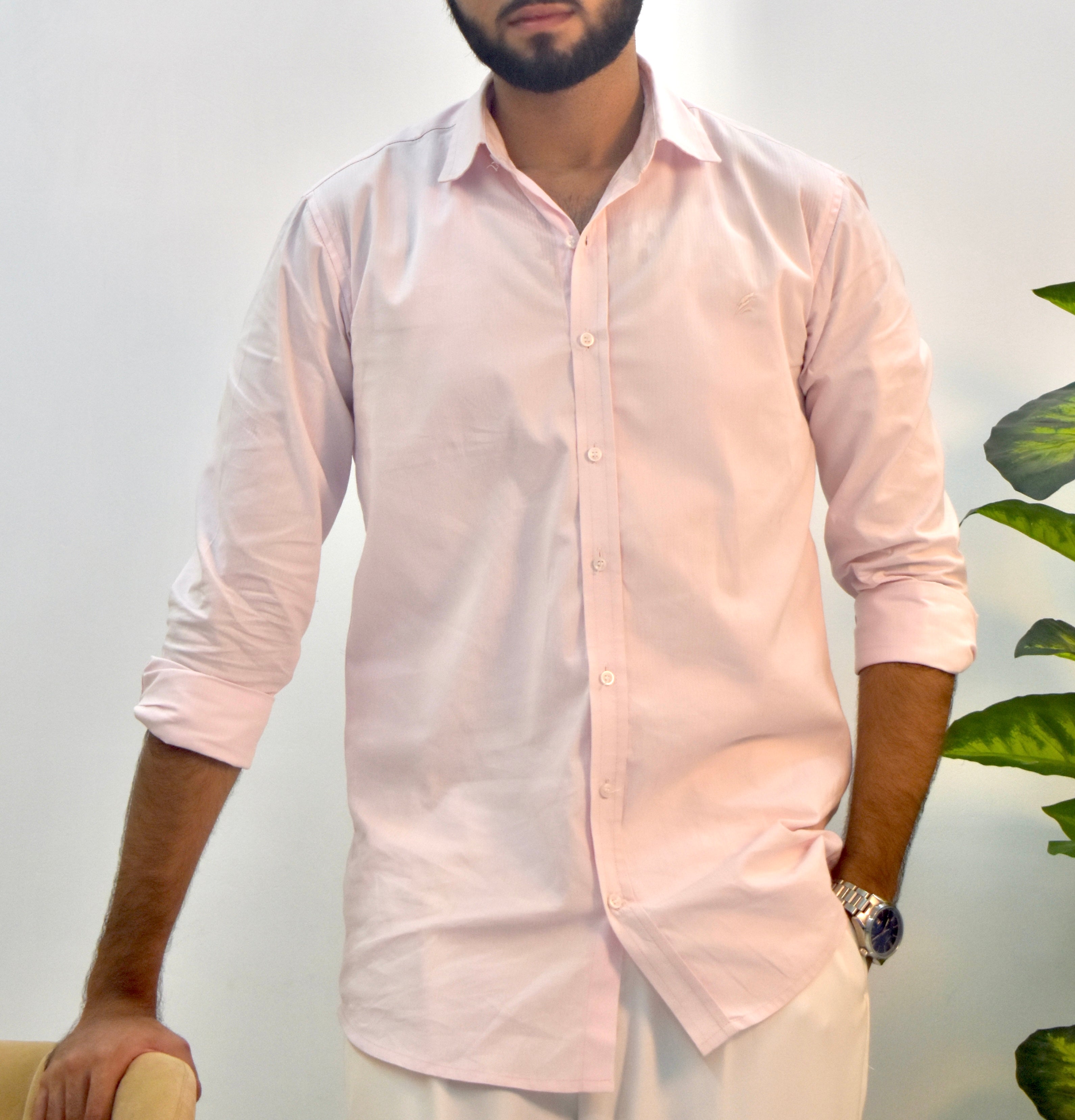 Vintage blush Men’s button down shirt